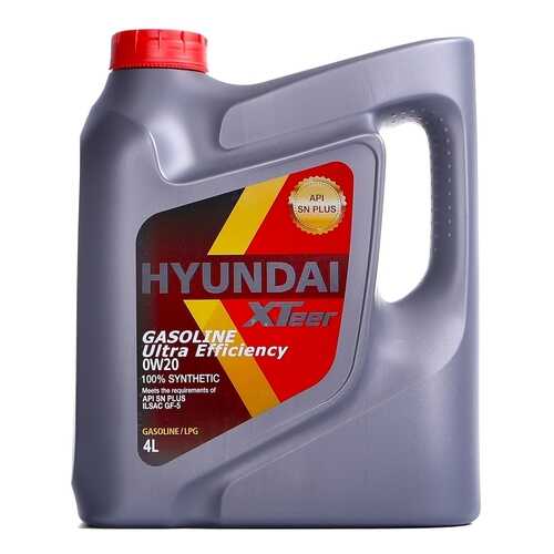 Масло моторное HYUNDAI XTeer Gasoline Ultra Efficiency 0W-20 4 л