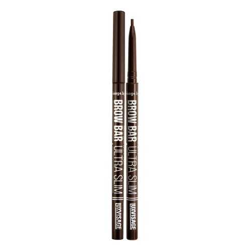 Карандаш для бровей luxvisage brow bar ultra slim тон 305 medium brown