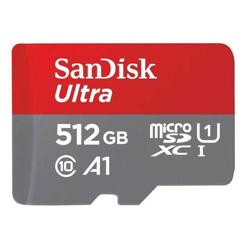 Карта памяти SanDisk Ultra 512GB (SDSQUAR-512G-GN6MA)