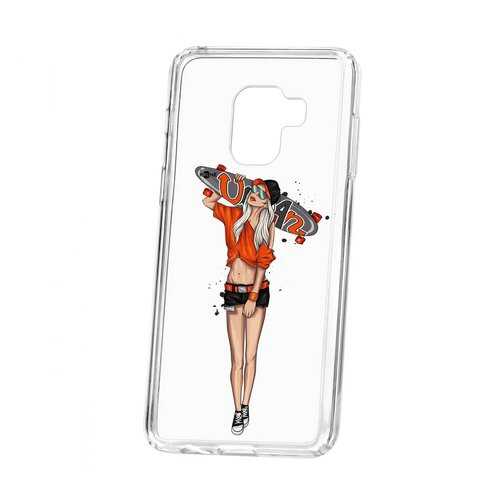 Чехол Kruche Samsung Galaxy A8 2018 (A530) Print Лонгборд