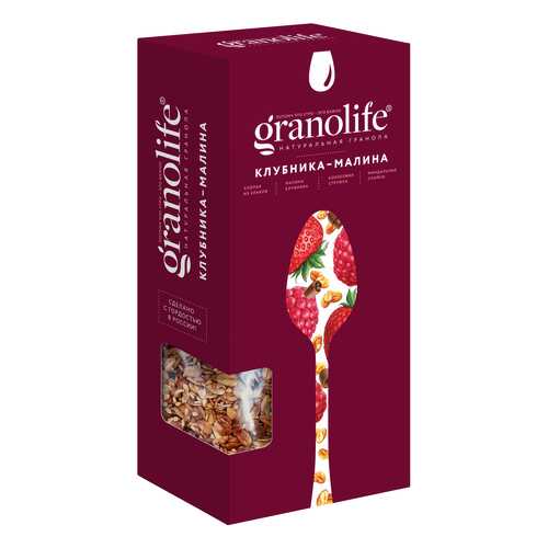 Гранола Granolife клубника-малина 200 г
