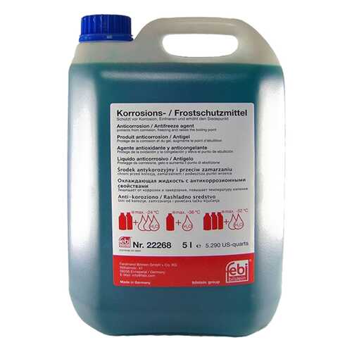 Антифриз FEBI синий концентрат G11 5л. 22268