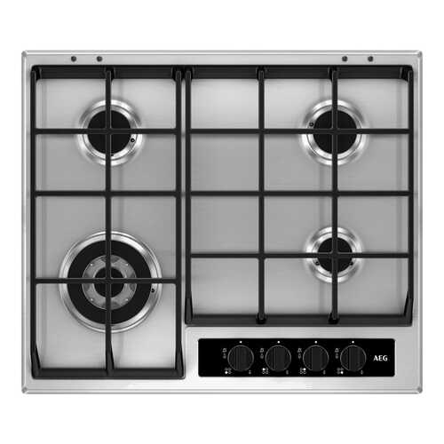 Встраиваемая варочная панель газовая AEG HG565455SY Silver