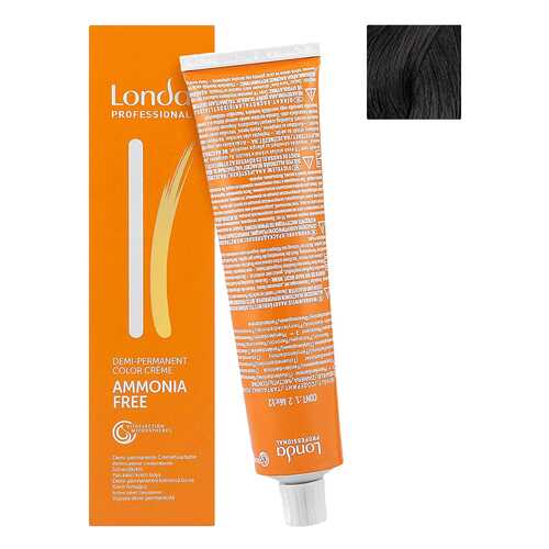 Крем-краска для волос Londa Ammonia Free 3/0 Темный Шатен 60 мл