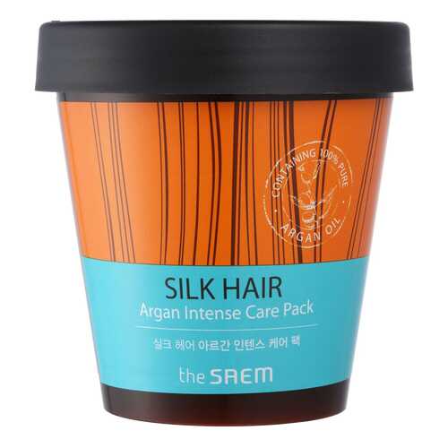 Маска для волос The Saem Silk Hair Argan Intense Care Pack 200 мл