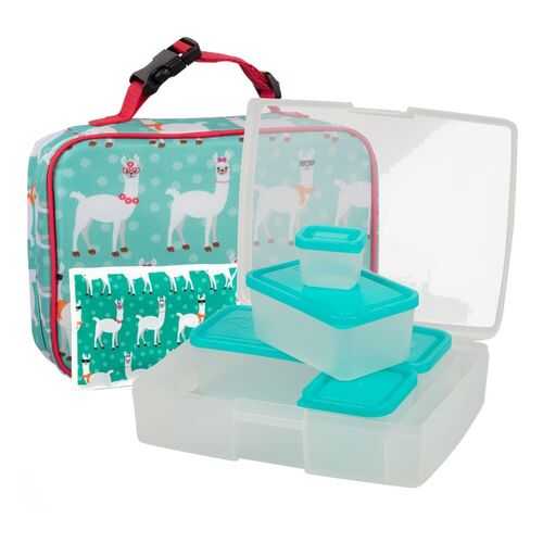 Сумка для ланча + набор ланч-боксов + охлаждающий пакет deluxe lunch box set