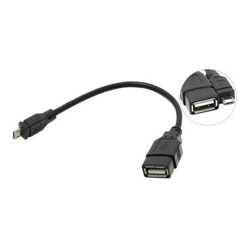 Кабель-переходник OTG MicroUSB-USB-Af VCOM CU280