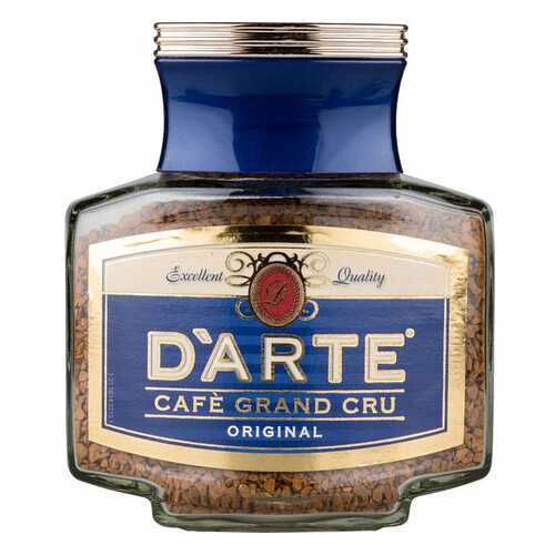 Кофе натуральный растворимый D'arte оriginal сублимированный 100 г
