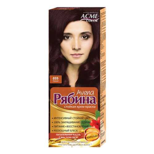 Краска для волос Acme Color Рябина Avena 035 Гранат 135 мл