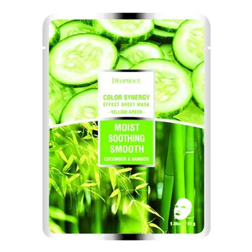 Маска для лица Deoproce Color Synergy Effect Sheet Mask Yellow-Green 20 г