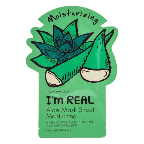 Маска для лица Tony Moly I'm Real Aloe Mask Sheet 21 мл