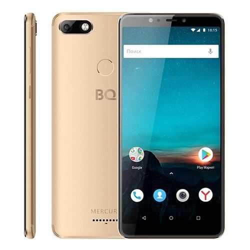 Смартфон BQ BQ-6016L Mercury Gold