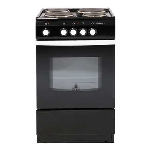 Электрическая плита DeLuxe 5004.12 Э Black