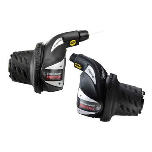 Шифтер Shimano Tourney RS36 лев/пр, 3(Frict)x6ск), тр.+оплетк ESLRS36P6FA