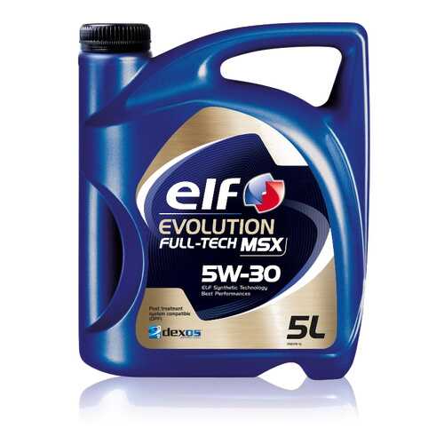 Моторное масло elf Evolution Full-Tech MSX 5W-30 5л