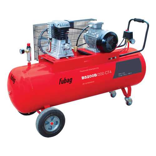 Поршневой компрессор Fubag B5200B/200 СТ4 45681519