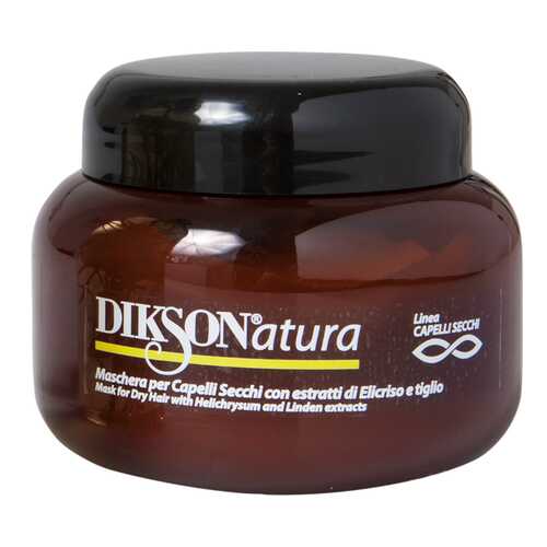 Маска для волос Dikson Natura с экстрактом бессмертника и липы 250 мл