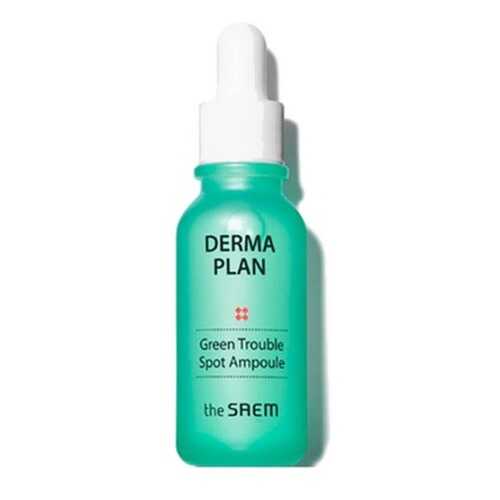 Сыворотка для лица Derma Plan Green Trouble Spot Ampoule