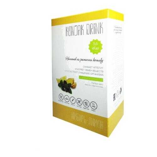 Десерт бескалорийный Konjak Drink имбирь лимон 133 г