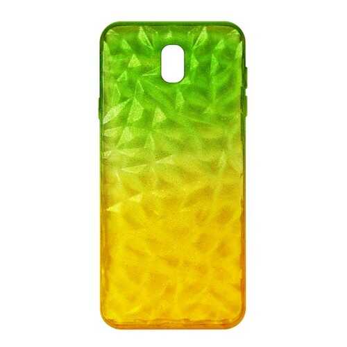 Чехол Crystal Krutoff для Samsung Galaxy J7 2017 (SM-J730) Yellow/Green