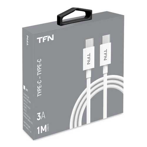 Кабель TFN TypeC - TypeC 1.0m White