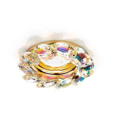 Встраиваемый светильник Ambrella light Crystal K306 PR/G