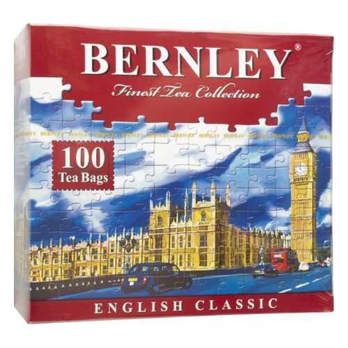 Чай черный Bernley english classic 100 пакетиков