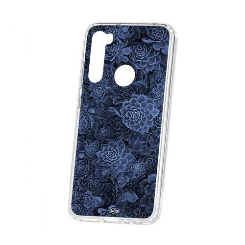 Чехол Kruche для Xiaomi Redmi Note 8 Print Каменная роза