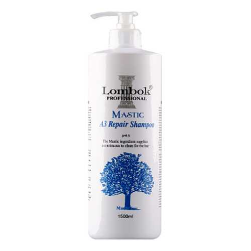Шампунь Gain Cosmetics Lombok Mastic A3 Shampoo 1,5 л