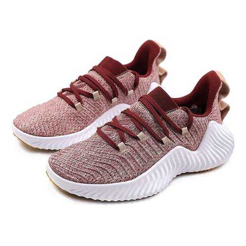 Кроссовки Adidas Alphabounce, бордовый, 6 UK
