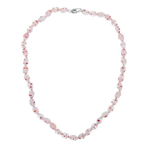 Бусы женские My-bijou 303-1080 розовые/красные