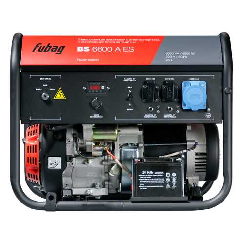 Бензиновый генератор Fubag BS 6600 A ES