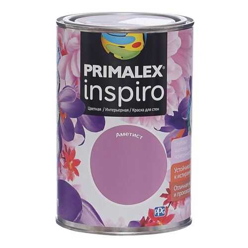 Краска для внутренних работ Primalex Inspiro 1л Аметист, 420182