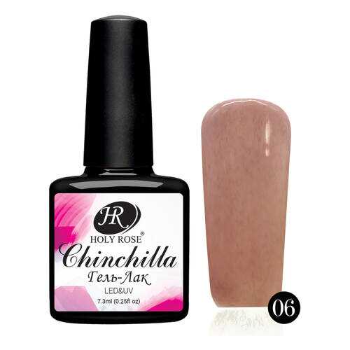 Гель-лак Holy Rose Chinchilla Нежно-розовый №6 7,3 мл