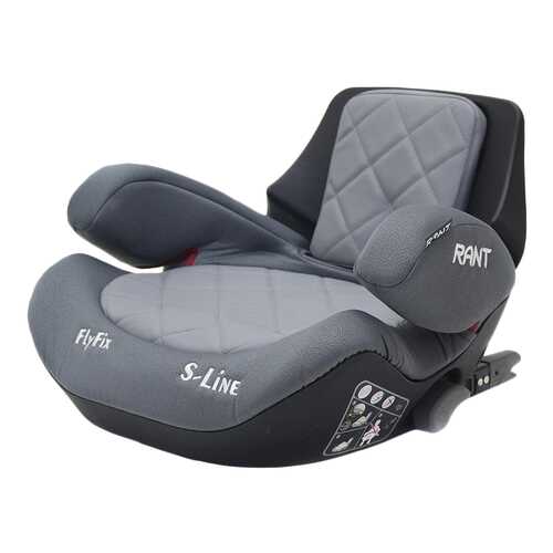 Автокресло Rant Flyfix grey группа 2-3 /15-36 кг