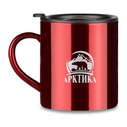 Термокружка Арктика 802-200 красная, невакуумная