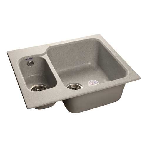 Мойка для кухни из мрамора GranFest Standart GF-S615K серый