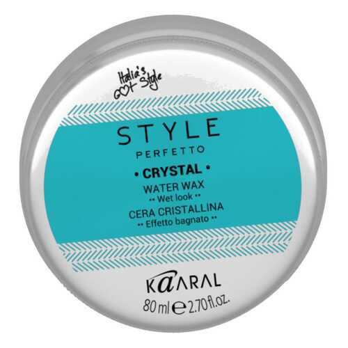 Воск для укладки Kaaral Style Perfetto Crystal Water Wax 80 мл