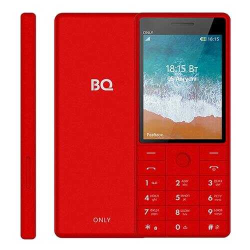 Мобильные телефон BQ 2815 Only Red