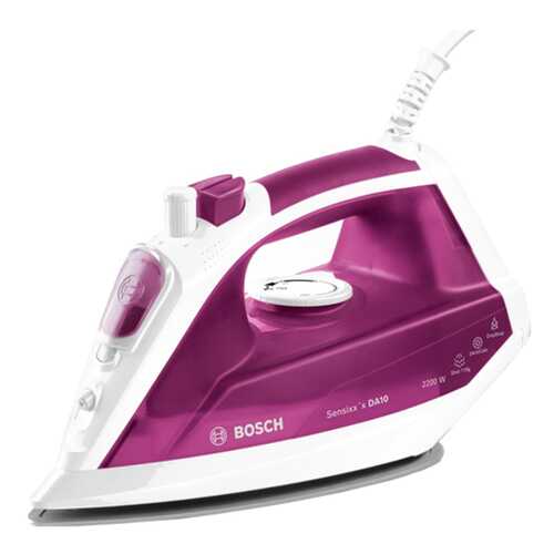 Утюг Bosch Sensixx'x DA10 TDA1022010 White/Purple