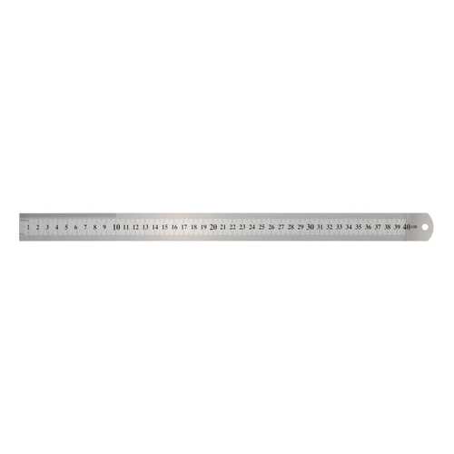 Линейка нержавеющая 400х28 мм FIT 19004