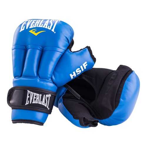 Перчатки для рукопашного боя Everlast HSIF RF3212L, 12oz, L, к/з, синий