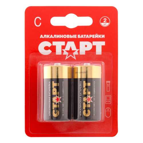 Батарейка СТАРТ LR14-BL2 C 2 шт