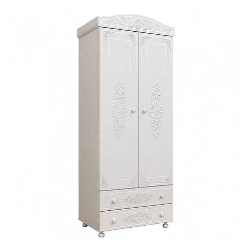 Платяной шкаф Компасс-мебель Ассоль АС-02 KOM_AC02 83,2x50x206, белое дерево
