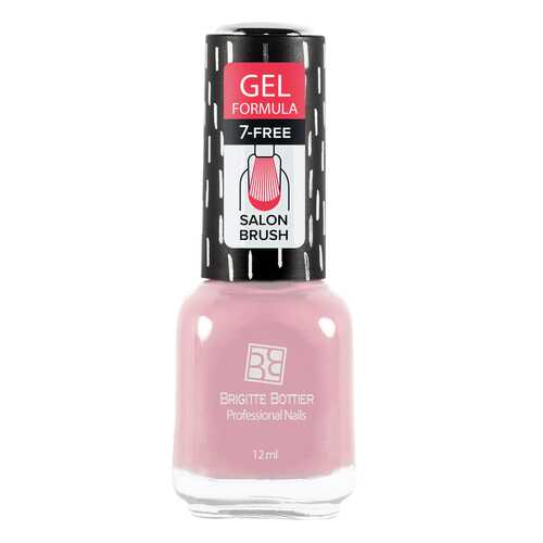 Лак с гелевым эффектом Brigitte Bottier Gel Formula тон 77 розовая пастель, 12 мл