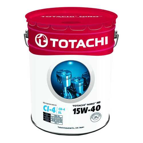 Моторное масло Totachi Niro HD 15W-40 19л