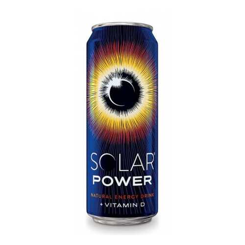 Напиток Solar power Brain boost энергетический газированный 0.45 л