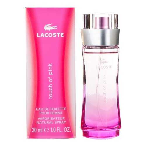 Туалетная вода LACOSTE touch of pink Eau de Toilette 30мл