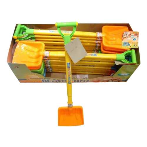 Лопата пластмассовая Junfa Toys AJ004-1BHпц с выдвижной ручкой 94,5 см