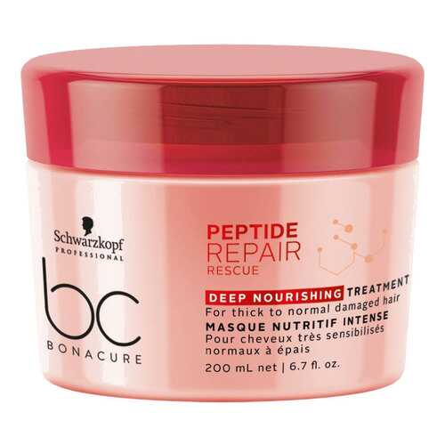 Маска для волос Schwarzkopf BC Bonacure Peptide Repair Rescue питательная 200 мл